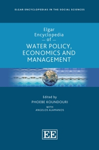 Imagen de portada: Elgar Encyclopedia of Water Policy, Economics and Management 1st edition 9781802202939