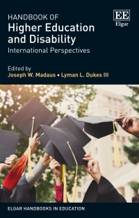صورة الغلاف: Handbook of Higher Education and Disability 1st edition 9781802204049