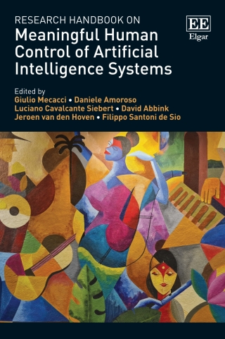 Imagen de portada: Research Handbook on Meaningful Human Control of Artificial Intelligence Systems 1st edition 9781802204124