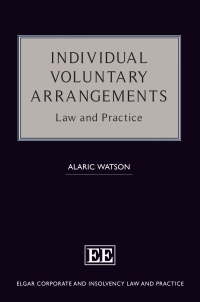 Cover image: Individual Voluntary Arrangements 1st edition 9781802205220