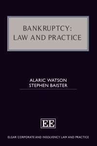 Imagen de portada: Bankruptcy: Law and Practice 1st edition 9781802205909