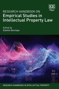 صورة الغلاف: Research Handbook on Empirical Studies in Intellectual Property Law 1st edition 9781802206203
