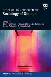 Imagen de portada: Research Handbook on the Sociology of Gender 1st edition 9781802206685