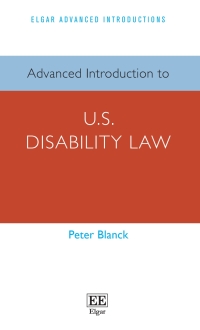 Cover image: Advanced Introduction to U.S. Disability Law 1st edition 9781802208320