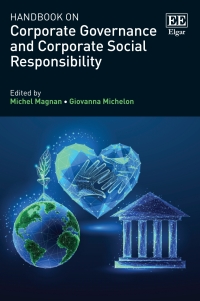 Imagen de portada: Handbook on Corporate Governance and Corporate Social Responsibility 1st edition 9781802208764