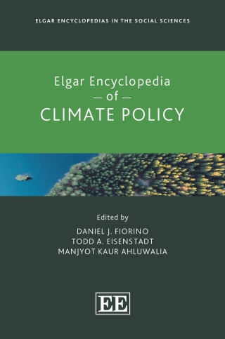 Cover image: Elgar Encyclopedia of Climate Policy 1st edition 9781802209198