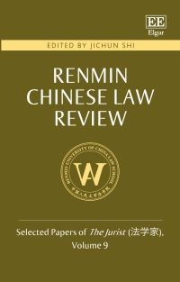Cover image: Renmin Chinese Law Review 1st edition 9781802209570