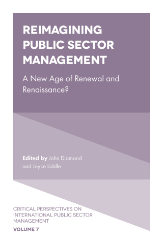 Cover image: Reimagining Public Sector Management 9781802620221
