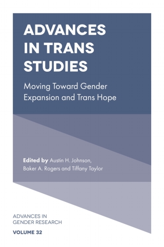 表紙画像: Advances in Trans Studies 9781802620306