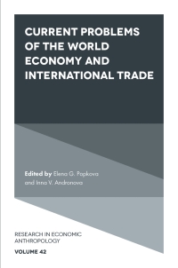 Imagen de portada: Current Problems of the World Economy and International Trade 9781802620900