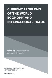 Cover image: Current Problems of the World Economy and International Trade 9781802620900