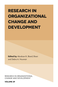 Cover image: Research in Organizational Change and Development 9781802621747