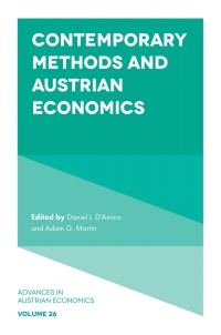 Imagen de portada: Contemporary Methods and Austrian Economics 9781802622881