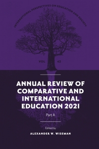 Omslagafbeelding: Annual Review of Comparative and International Education 2021 9781802625226