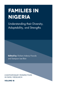 Immagine di copertina: Families in Nigeria 9781802625448