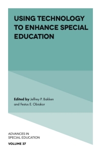 Cover image: Using Technology to Enhance Special Education 9781802626520