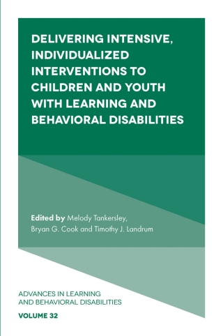 Imagen de portada: Delivering Intensive, Individualized Interventions to Children and Youth with Learning and Behavioral Disabilities 9781802627381