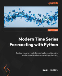 Imagen de portada: Modern Time Series Forecasting with Python 1st edition 9781803246802