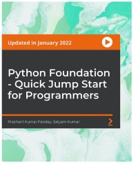 Titelbild: Python Foundation - Quick Jump Start for Programmers 1st edition 9781803232379