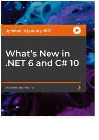 Imagen de portada: What’s New in .NET 6 and C# 10 1st edition 9781803234311