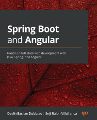 Immagine di copertina: Spring Boot and Angular 1st edition 9781803243214