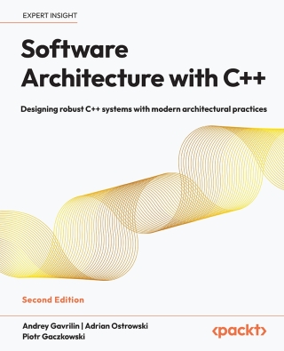 Imagen de portada: Software Architecture with C++ 2nd edition 9781803243016