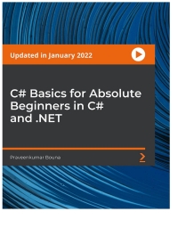 表紙画像: C# Basics for Absolute Beginners in C# and .NET 1st edition 9781803235837