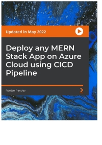 Imagen de portada: Deploy any MERN Stack App on Azure Cloud using CICD Pipeline 1st edition 9781803237770