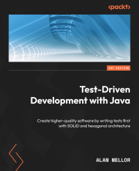 Cover image: Test-Driven Development with Java 1st edition 9781803236230
