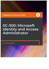 Cover image: SC-300: Microsoft Identity and Access Administrator 1st edition 9781803238043