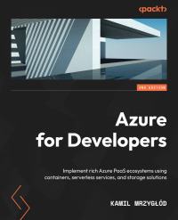 Cover image: Azure for Developers 2nd edition 9781803240091