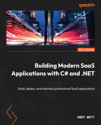 Imagen de portada: Building Modern SaaS Applications with C# and .NET 1st edition 9781804610879