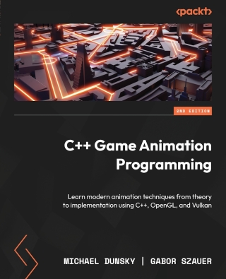 Cover image: C++ Game Animation Programming 2nd edition 9781803246529