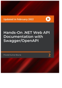 Cover image: Hands-On .NET Web API Documentation with Swagger/OpenAPI 1st edition 9781803241524