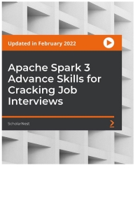 Cover image: Apache Spark 3 Advance Skills for Cracking Job Interviews 1st edition 9781803241555
