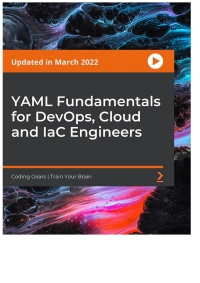 Cover image: YAML Fundamentals for DevOps, Cloud and IaC Engineers 1st edition 9781803242439
