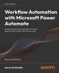 Imagen de portada: Workflow Automation with Microsoft Power Automate 2nd edition 9781803237671