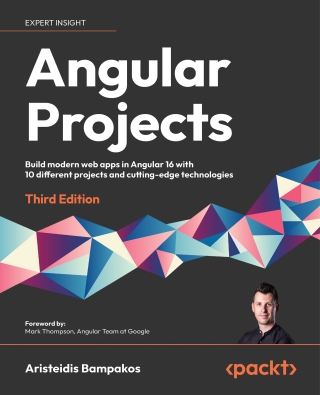 Cover image: Angular Projects 3rd edition 9781803239118