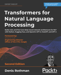 Omslagafbeelding: Transformers for Natural Language Processing 2nd edition 9781803247335