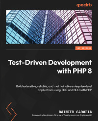 Cover image: Test-Driven Development with PHP 8 1st edition 9781803230757