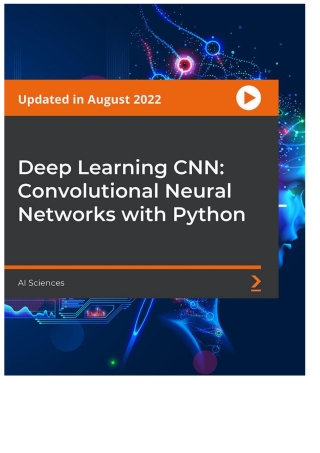 Cover image: Deep Learning CNN: Convolutional Neural Networks with Python 1st edition 9781803243726