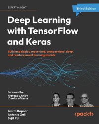 Imagen de portada: Deep Learning with TensorFlow and Keras 3rd edition 9781803232911