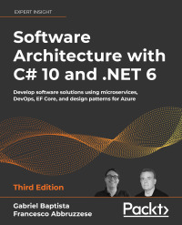Cover image: Software Architecture with C# 10 and .NET 6 3rd edition 9781803235257