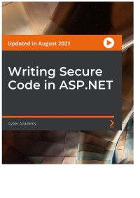 صورة الغلاف: Writing Secure Code in ASP.NET 1st edition 9781803246123