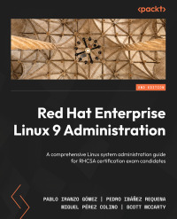 Titelbild: Red Hat Enterprise Linux 9 Administration 2nd edition 9781803248806