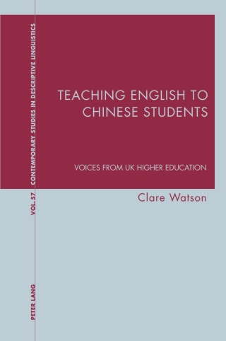 Cover image: Teaching English to Chinese Students 1st edition 9781803748054