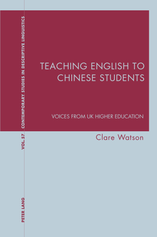 Cover image: Teaching English to Chinese Students 1st edition 9781803748054