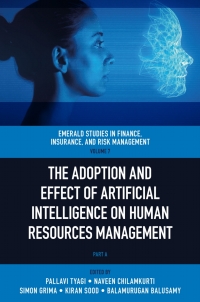 Cover image: The Adoption and Effect of Artificial Intelligence on Human Resources Management 9781803820286