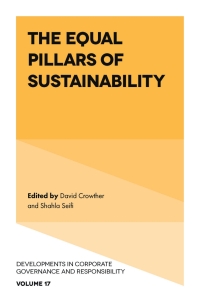Omslagafbeelding: The Equal Pillars of Sustainability 9781803820668