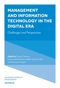 Cover image: Management and Information Technology in the Digital Era 9781803822969